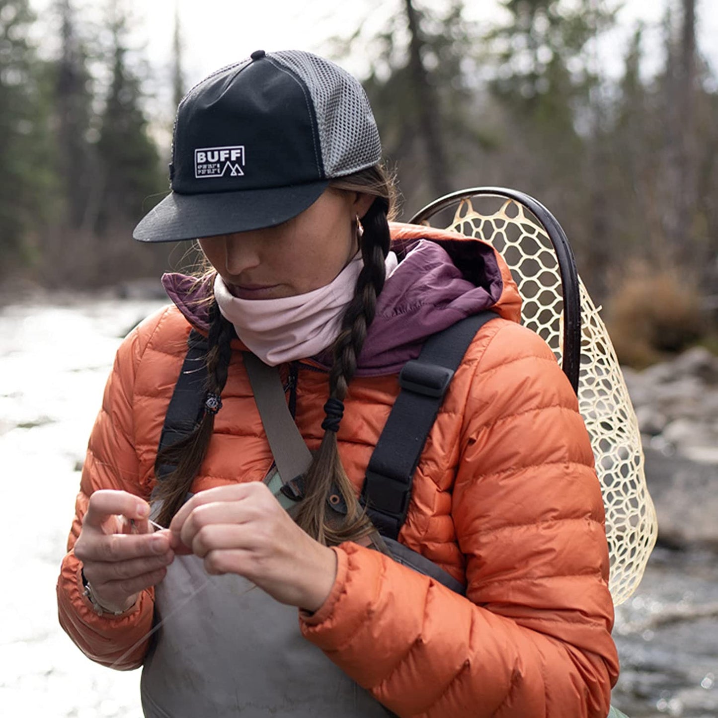 BUFF Unisex Original Ecostretch Ultra Stretch Fabric Worn 12+ Ways Apparel & Accessories > Clothing Accessories > Headwear Buff, Inc.