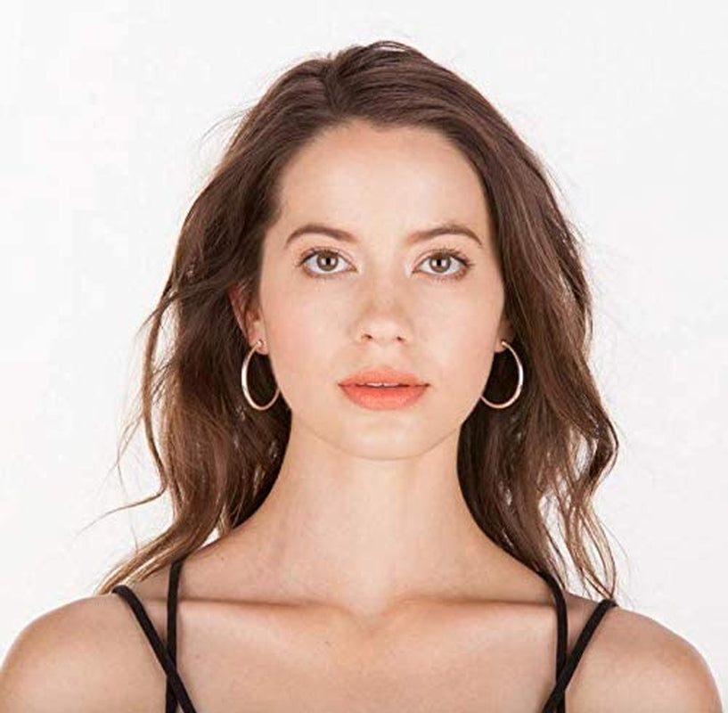 Sheila Fajl Petite Favorite Hoop Earrings in Silver Plated Apparel & Accessories > Jewelry > Earrings Sheila Fajl