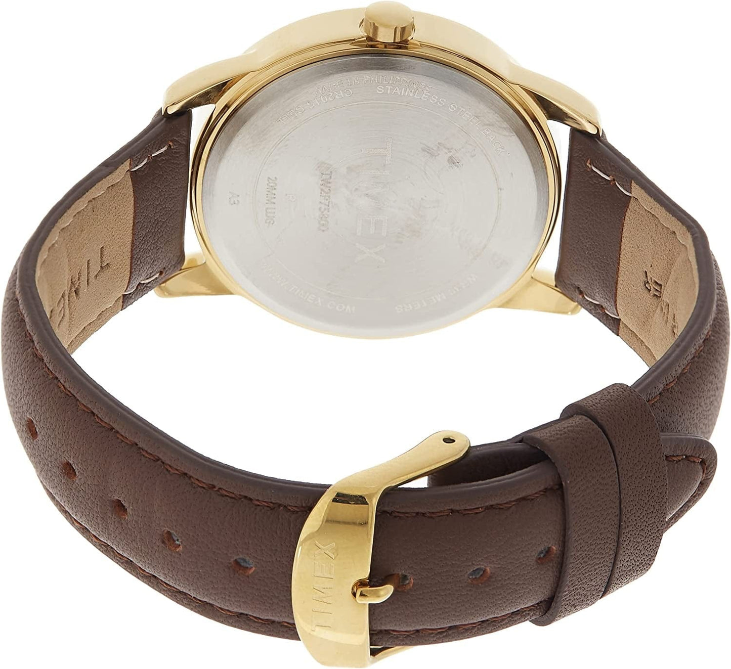 Easy Reader 38Mm Leather Strap Watch