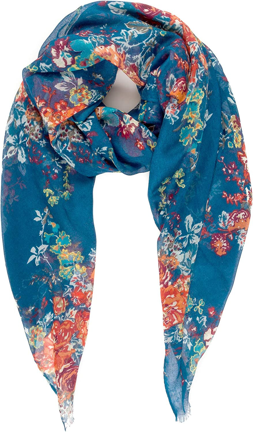 Scarfs for Women Lightweight Floral Flower Fashion Wrap Shawl Fall Winter Apparel & Accessories > Clothing Accessories > Scarves & Shawls MIMOSITO Alyssa