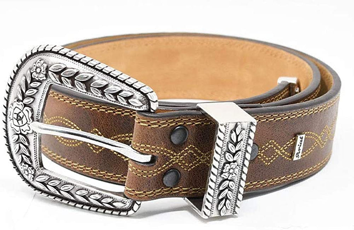 ARIAT Women'S Fatbaby Center Stitch Belt Apparel & Accessories > Clothing Accessories > Belts ARIAT