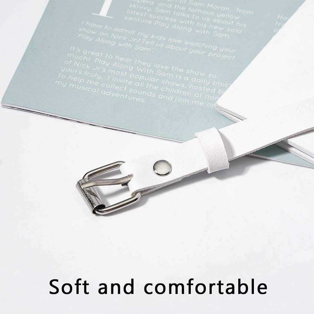 Bodiy Punk Goth Body Chain Bra Leather Harness Wasit Belly Bikini Chains Belt Jewelry Accessories for Women and Girls (White) Apparel & Accessories > Jewelry > Body Jewelry BODIY