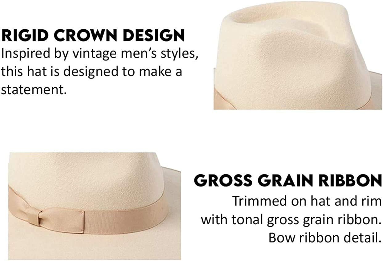 Lack of Color Women'S Rancher Fedora Hat Apparel & Accessories > Clothing Accessories > Hats Lack of Color