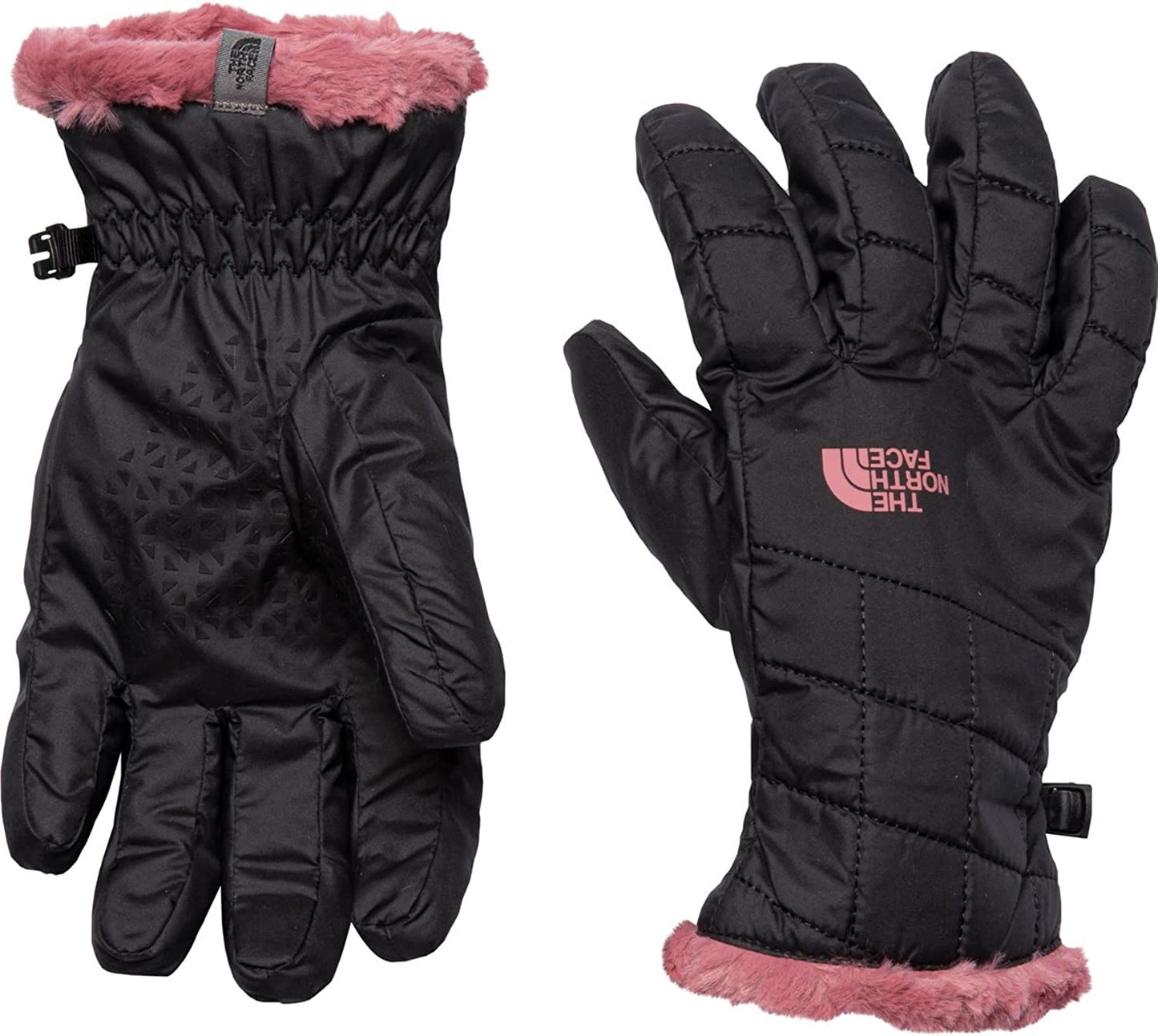 The North Face Women'S Mossbud Swirl Gloves Apparel & Accessories > Clothing Accessories > Gloves & Mittens THE NORTH FACE Tnf Black/Mesa Rose Medium