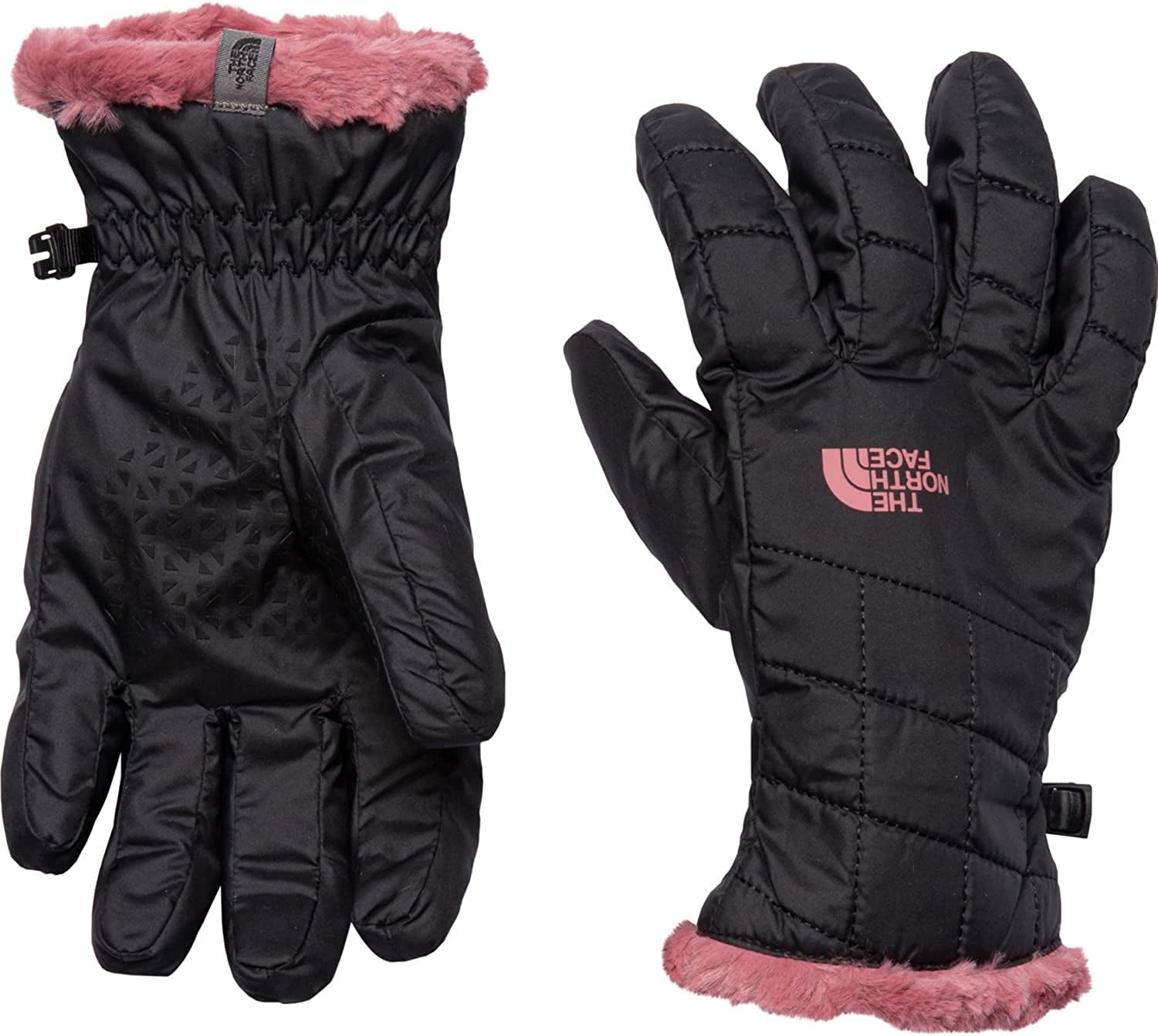 The North Face Women'S Mossbud Swirl Gloves Apparel & Accessories > Clothing Accessories > Gloves & Mittens THE NORTH FACE Tnf Black/Mesa Rose Medium