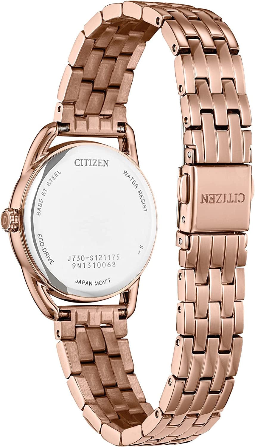 Eco-Drive Casual Womens Watch, Stainless Steel