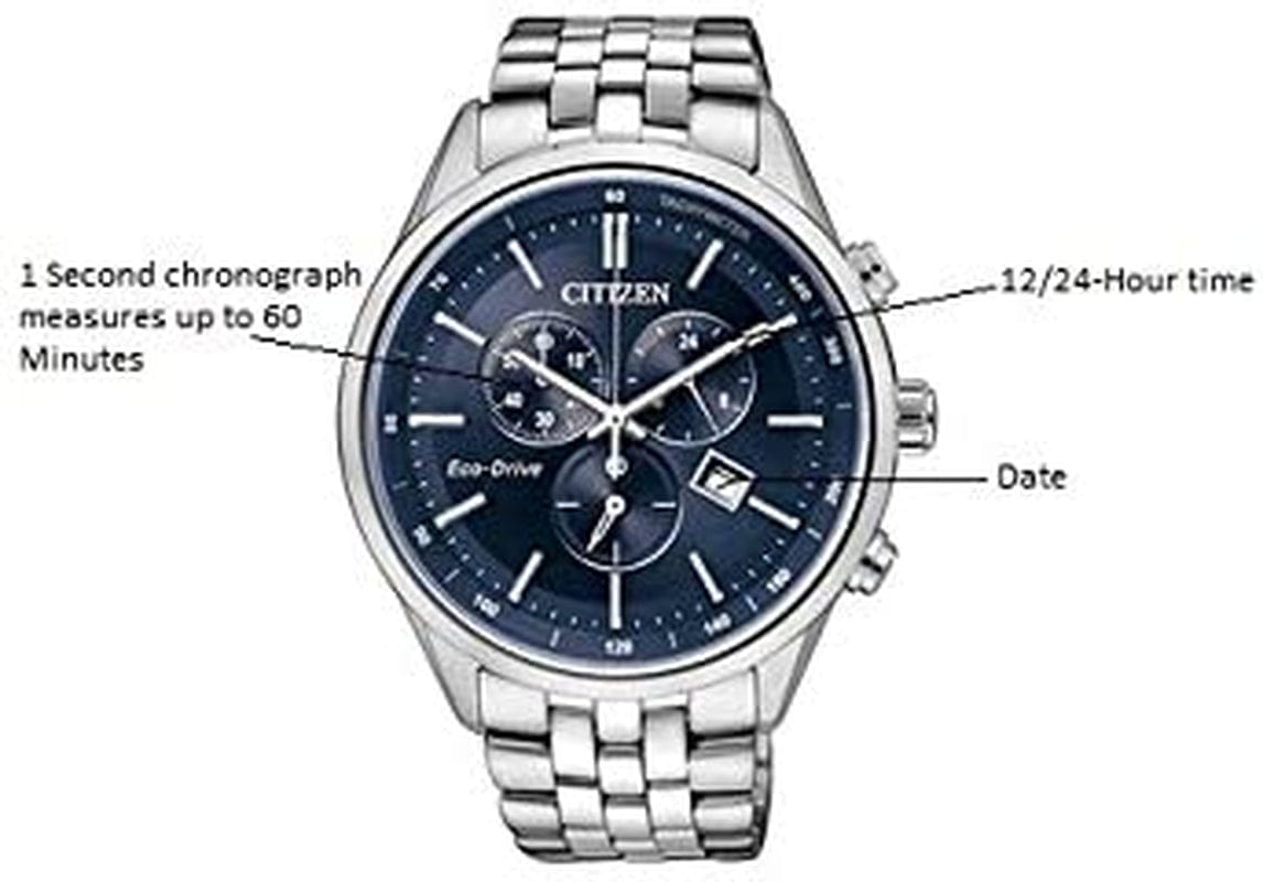 Eco-Drive Corso Men'S Watch, Stainless Steel, Classic