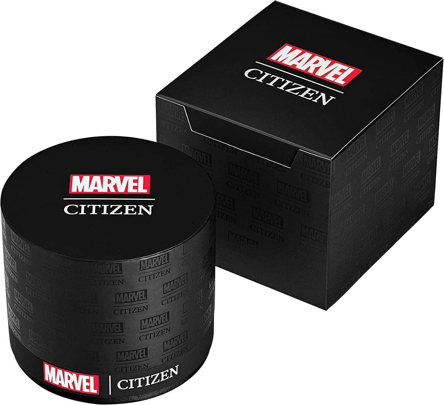 Eco-Drive Marvel Quartz Men'S Watch, Stainless Steel, Tony Stark, Black (Model: AW1017-58W)