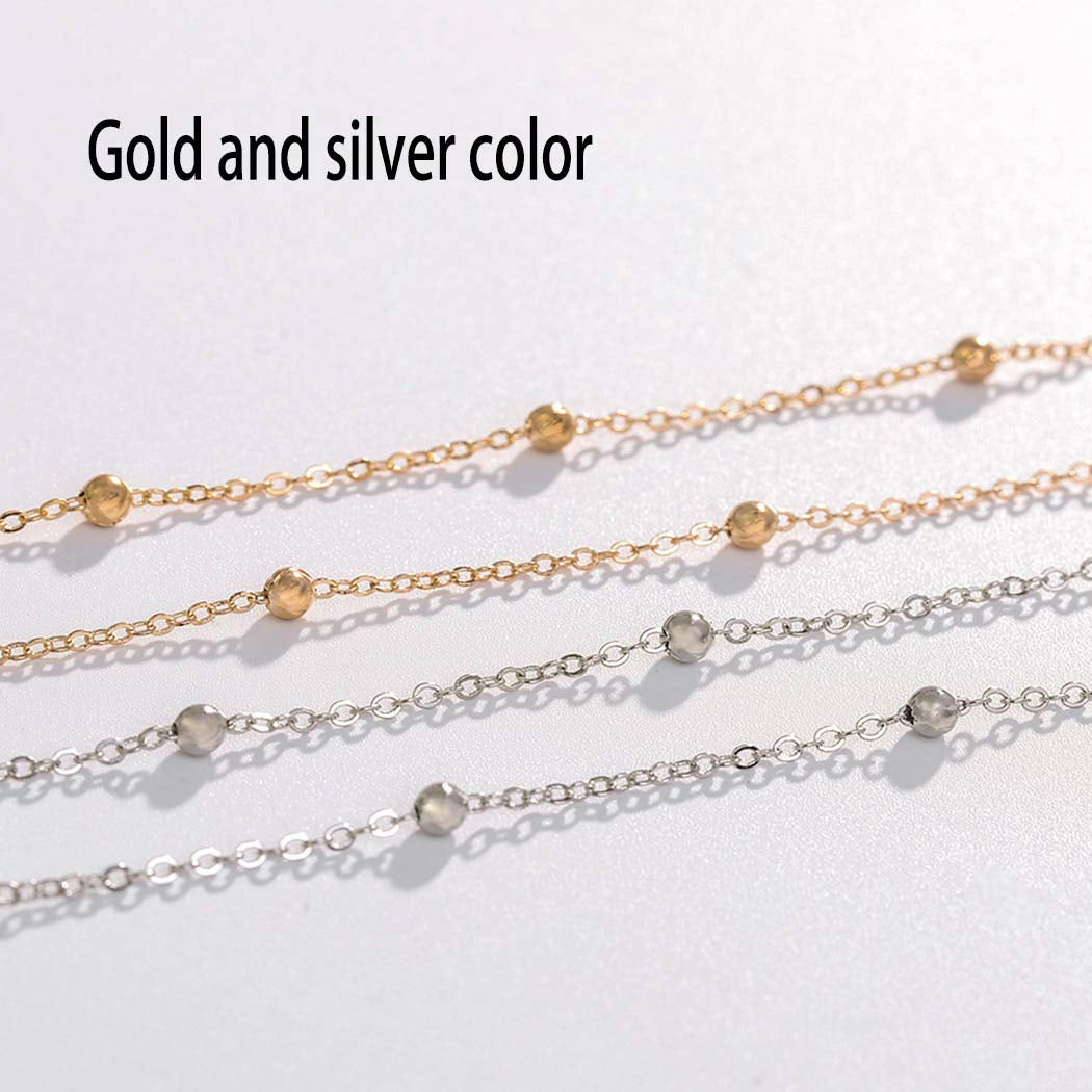 Nicute Boho Waist Chain Simple Belly Chains Summer Beach Body Accessories Jewelry for Women and Girls (Gold) Apparel & Accessories > Jewelry > Body Jewelry Nicute