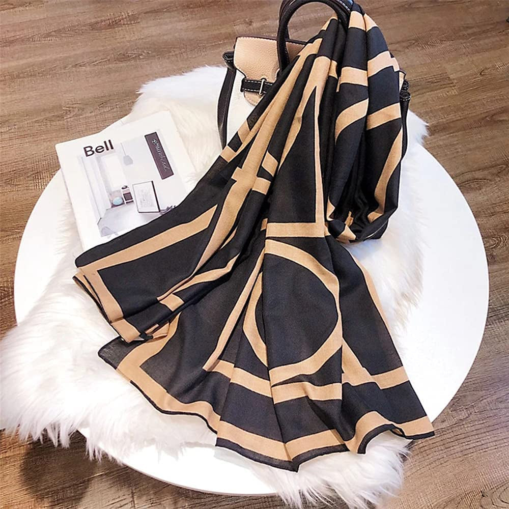 FINIZO Women'S Scarves Lady Light Soft Fashion Solid Scarf Wrap Shawl for All Season Apparel & Accessories > Clothing Accessories > Scarves & Shawls FINIZO