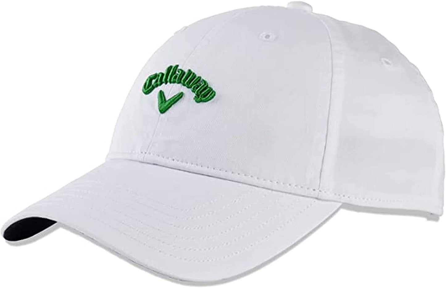 Callaway Golf 2022 Heritage Twill Adjustable Hat Apparel & Accessories > Clothing Accessories > Hats Callaway White/Kelly Green One Size