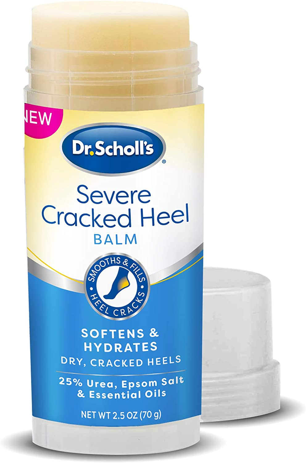 Dr. Scholl'S Cracked Heel Repair Balm 2.5Oz, with 25% Urea for Dry Cracked Feet, Heals and Moisturizes for Healthy Feet Health & Beauty > Personal Care > Foot Care Dr. Scholl's