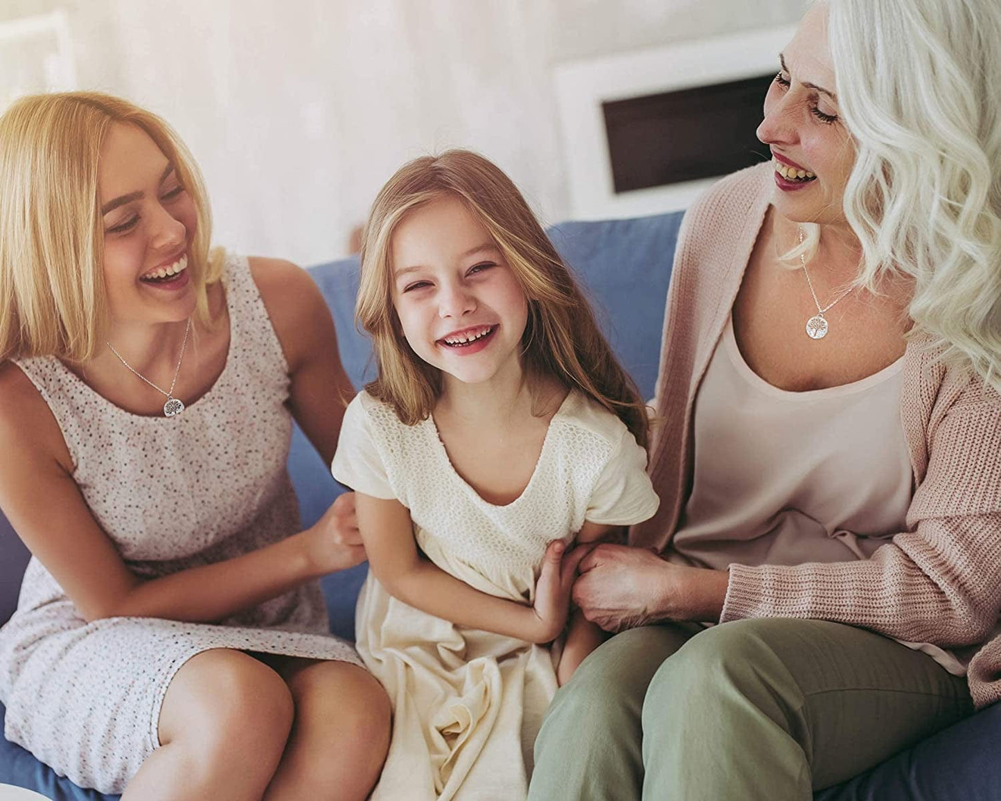 EFYTAL Mother in Law Gifts, Sterling Silver Tree of Life Necklace, Wedding Jewelry Gift from Bride or Groom