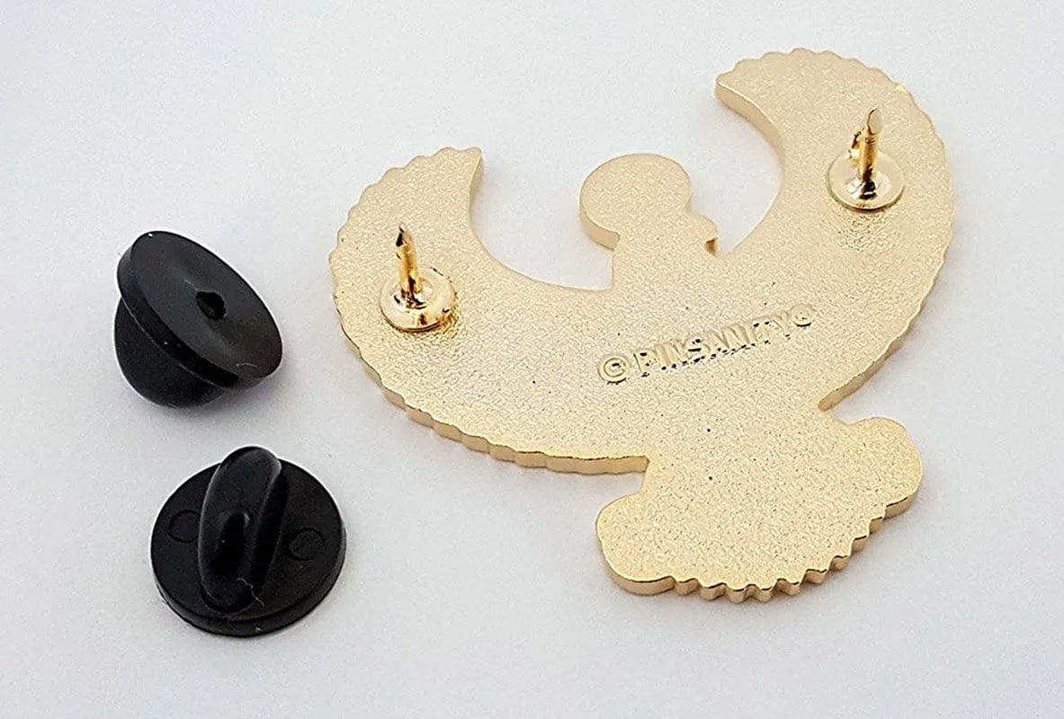 Egyptian Horus Falcon Enamel Lapel Pin
