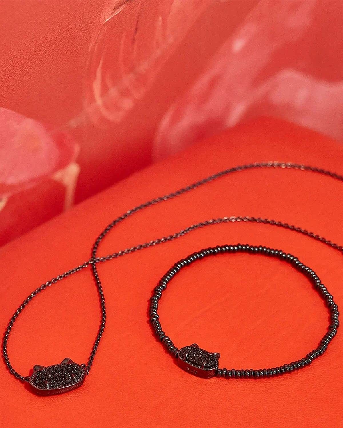 Elisa Cat Pendant Necklace, Fashion Jewelry for Women