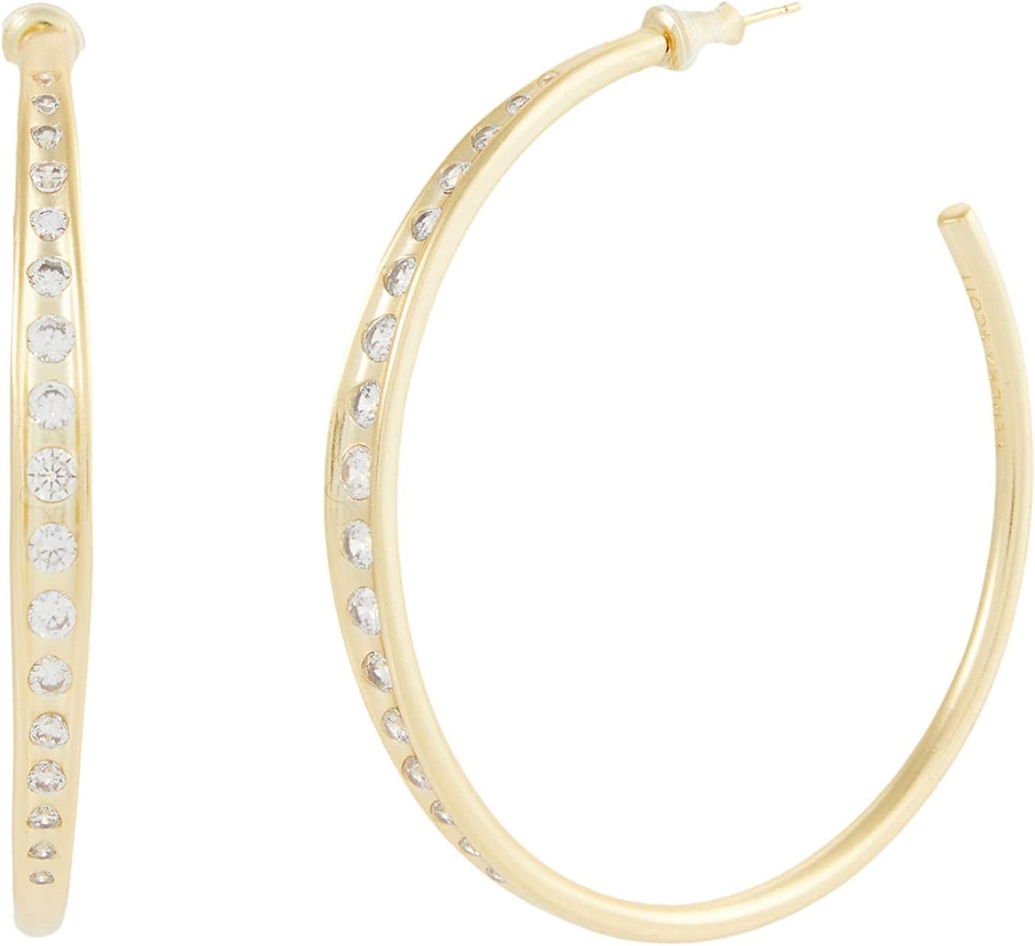 Elle Drop Earrings for Women Gold Teal Tie-Dye Illusion