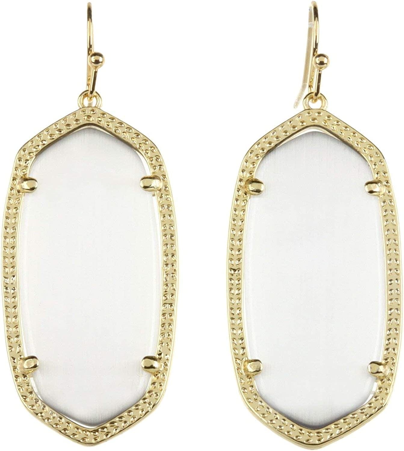 Elle Drop Earrings for Women Slate