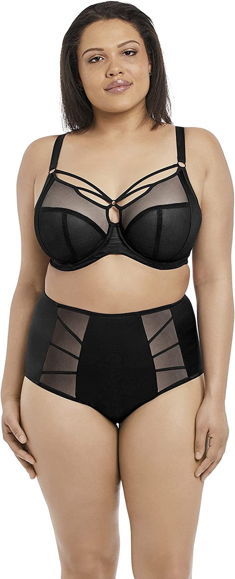 Elomi Sachi Strappy Underwire Plunge Bra Bra