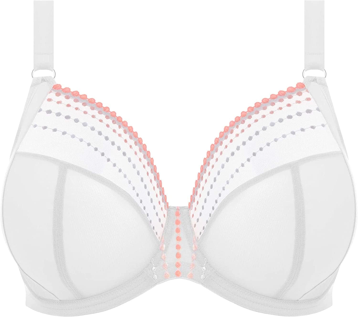 Elomi Women'S Matilda Unlined Plunge Underwire Bra with J-Hook