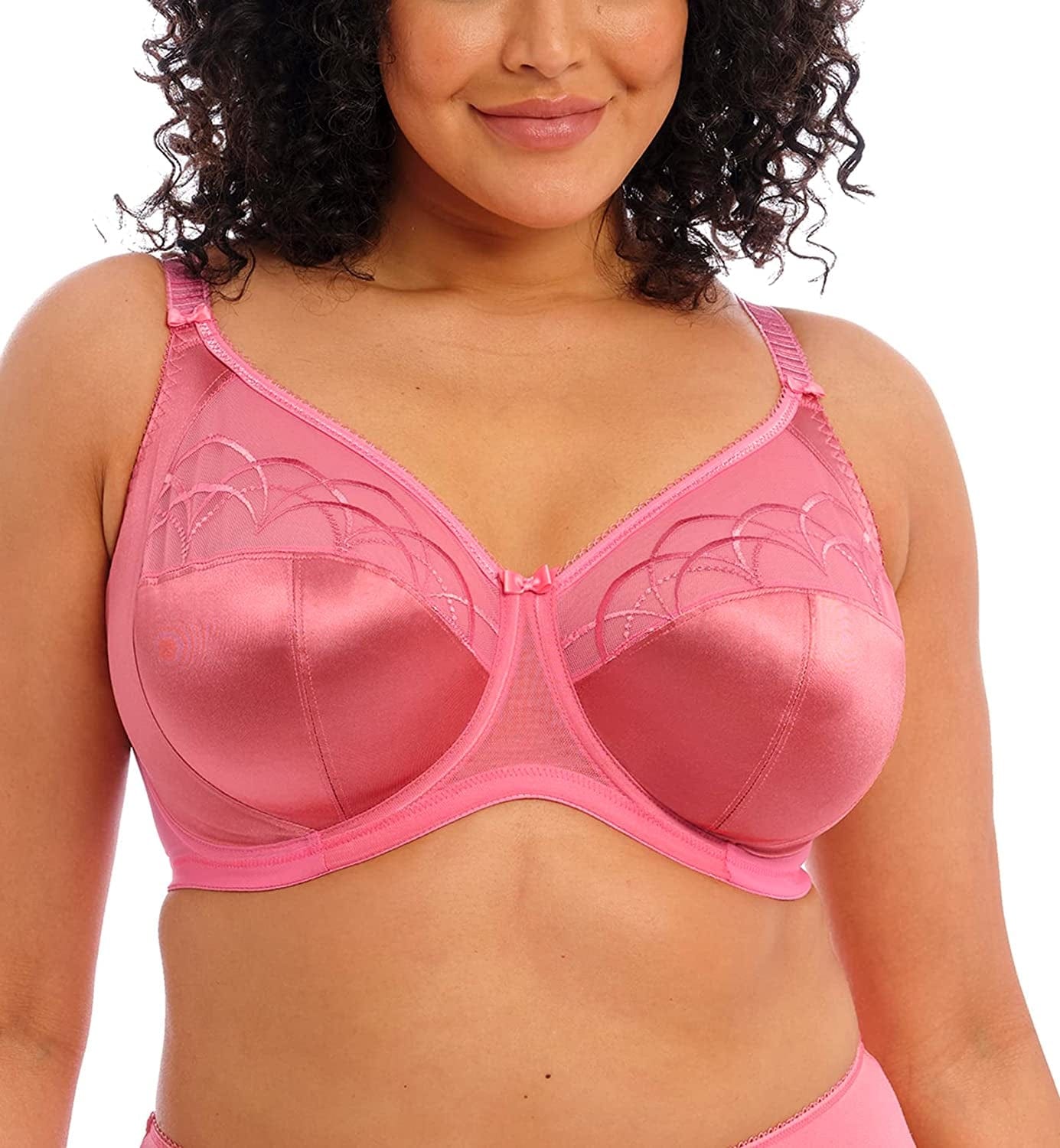 Elomi Women'S plus Size Cate Underwire Full Cup Banded Bra Desert Rose / Cate Underwire Full Cup Banded Bra / 46F
