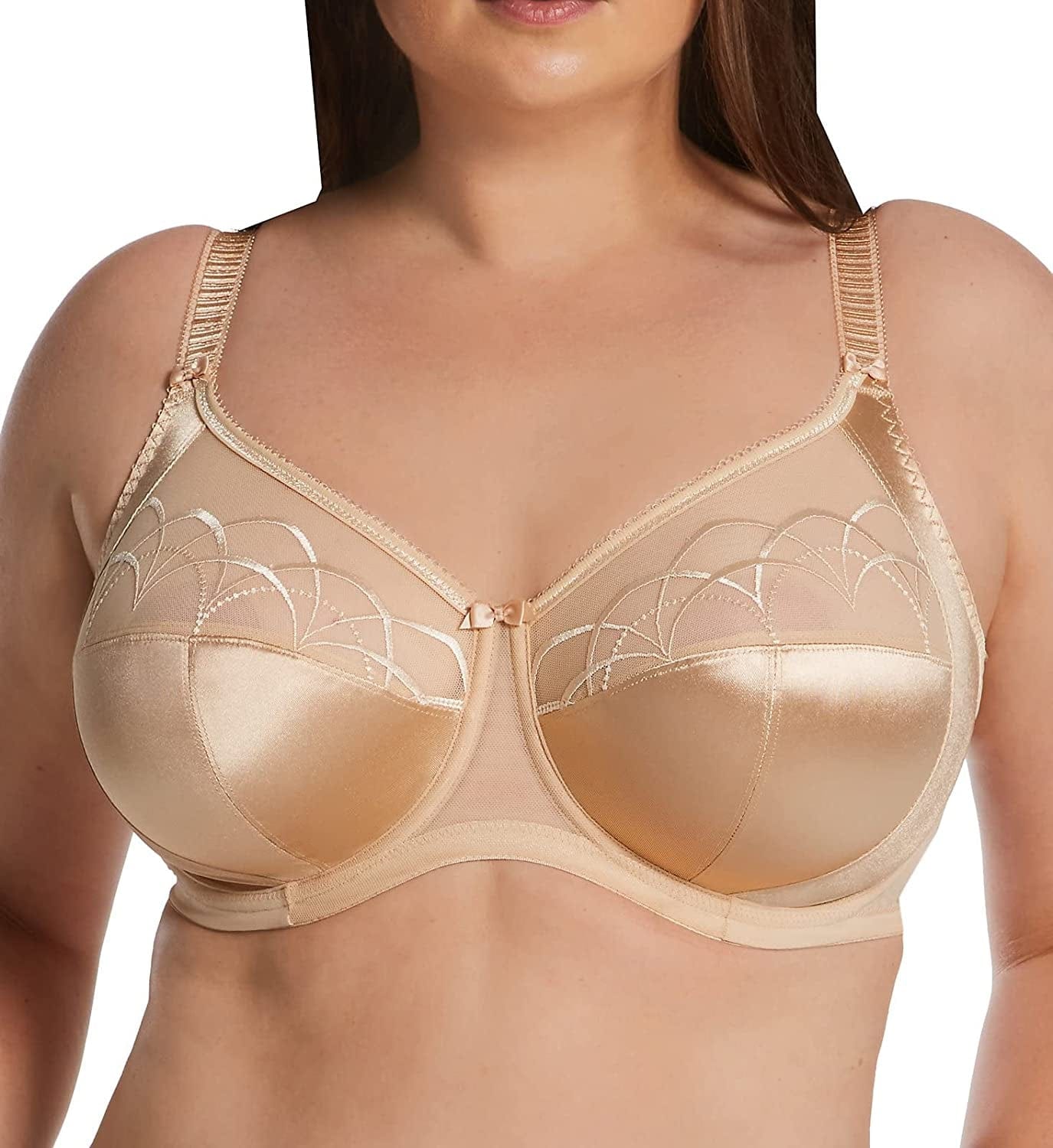 Elomi Women'S plus Size Cate Underwire Full Cup Banded Bra Sand / Cate Underwire Full Cup Banded Bra / 42GG