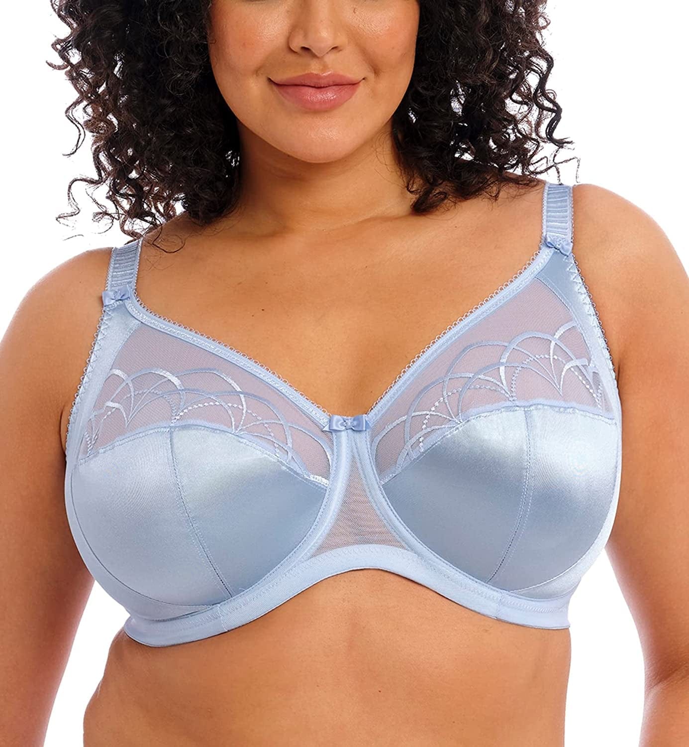 Elomi Women'S plus Size Cate Underwire Full Cup Banded Bra Alaska / Cate Underwire Full Cup Banded Bra / 36HH
