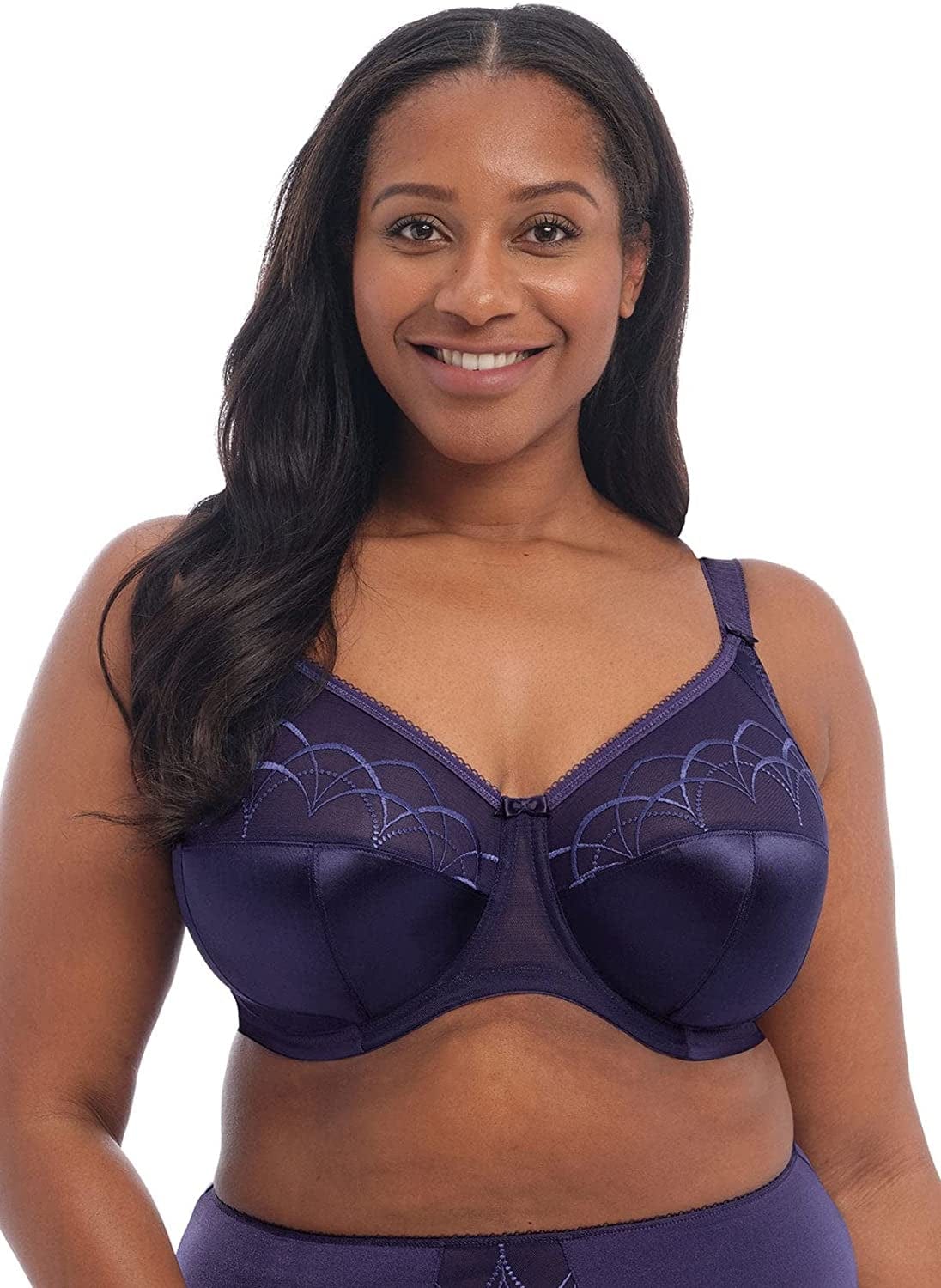 Elomi Women'S plus Size Cate Underwire Full Cup Banded Bra Ink / Cate Underwire Full Cup Banded Bra / 36H