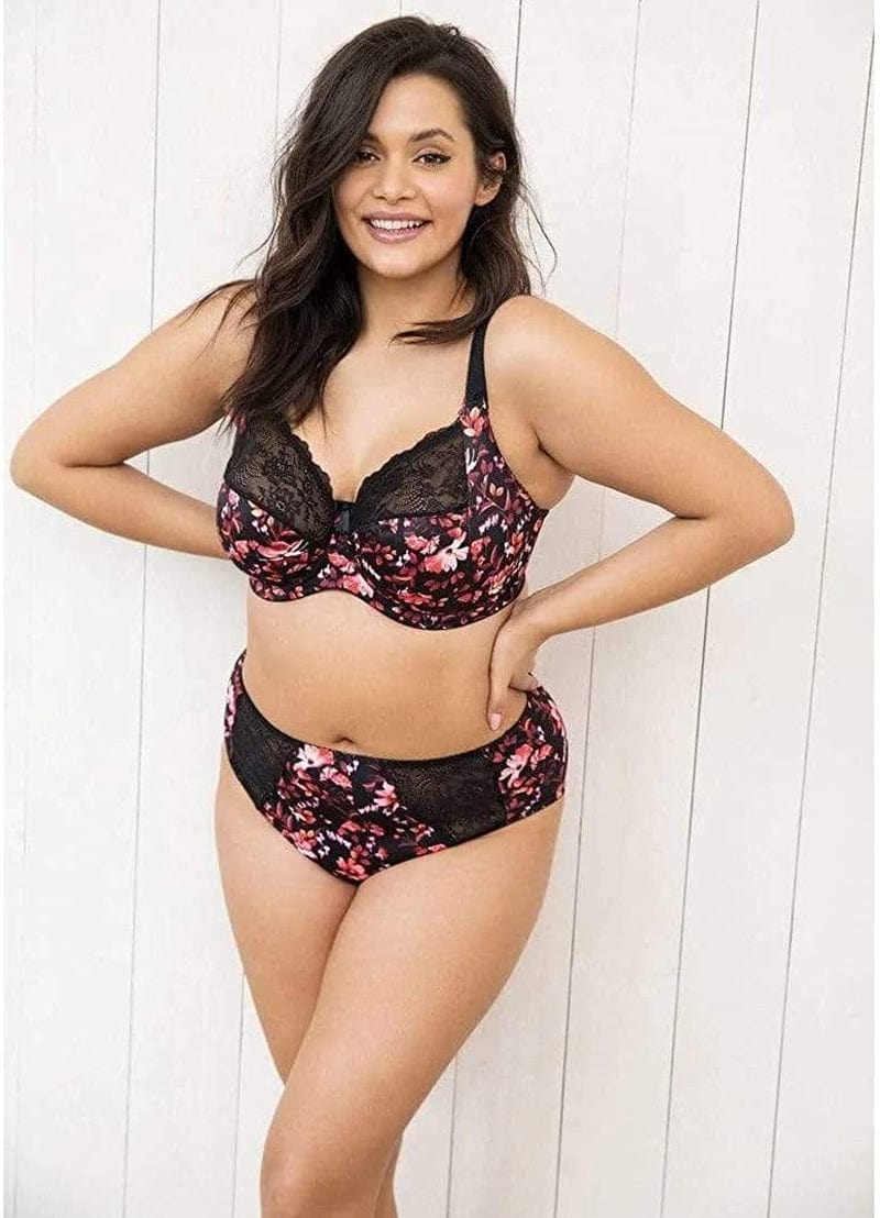 Elomi Women'S plus Size Morgan Banded Underwire Stretch Lace Bra