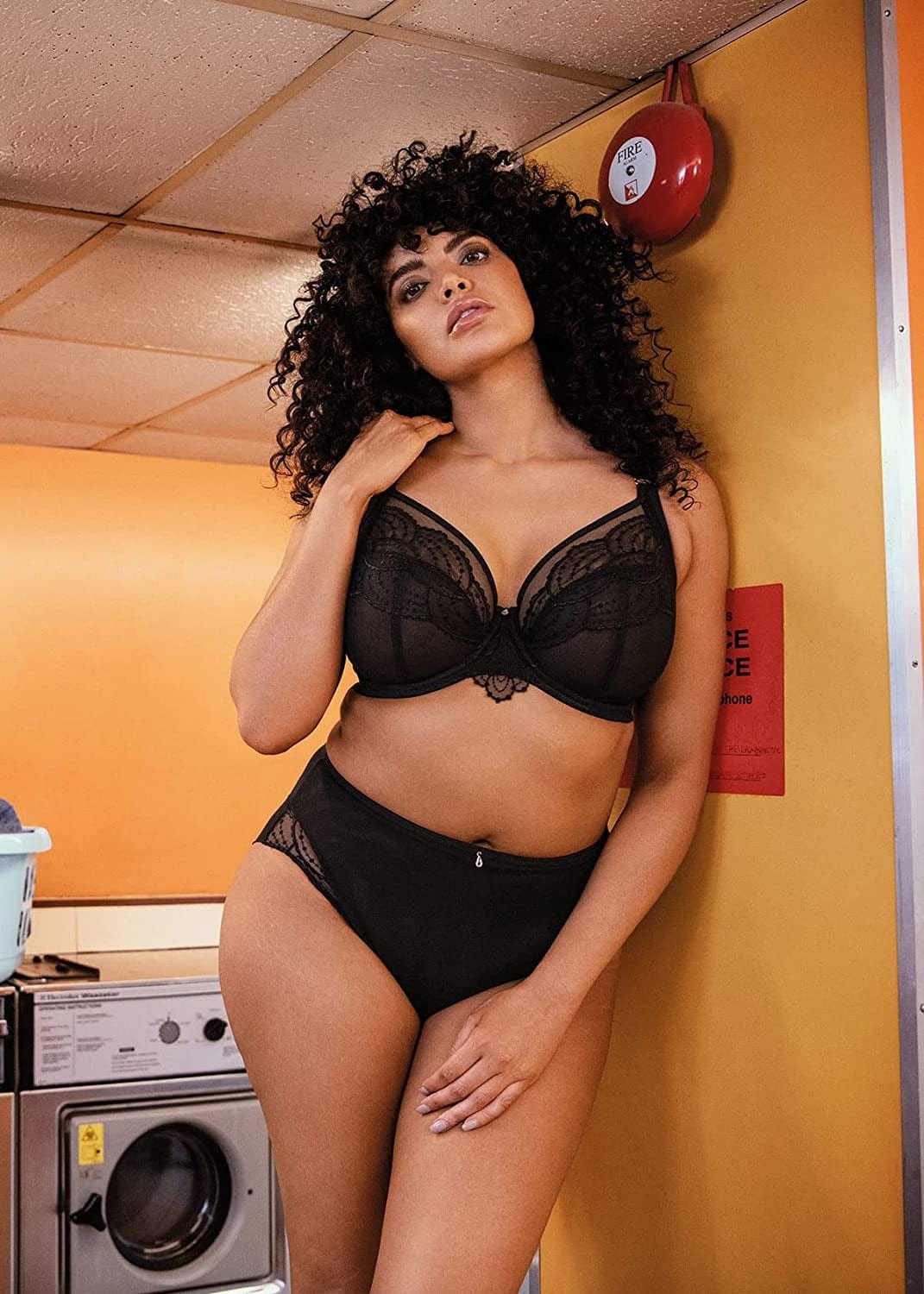 Elomi Women'S plus Size Priya Underwire Plunge Bra