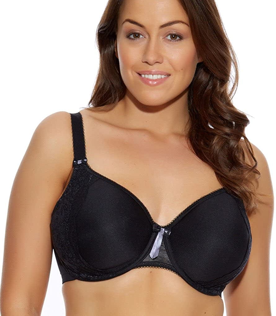 Elomi Women'S plus Size Seamless Black / 40F