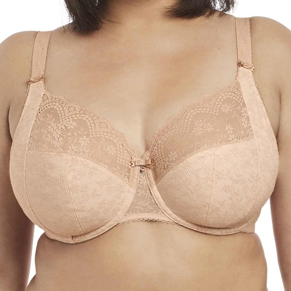Elomi Women'S plus Size Tia Underwire Bandless Bra Dune / 40E