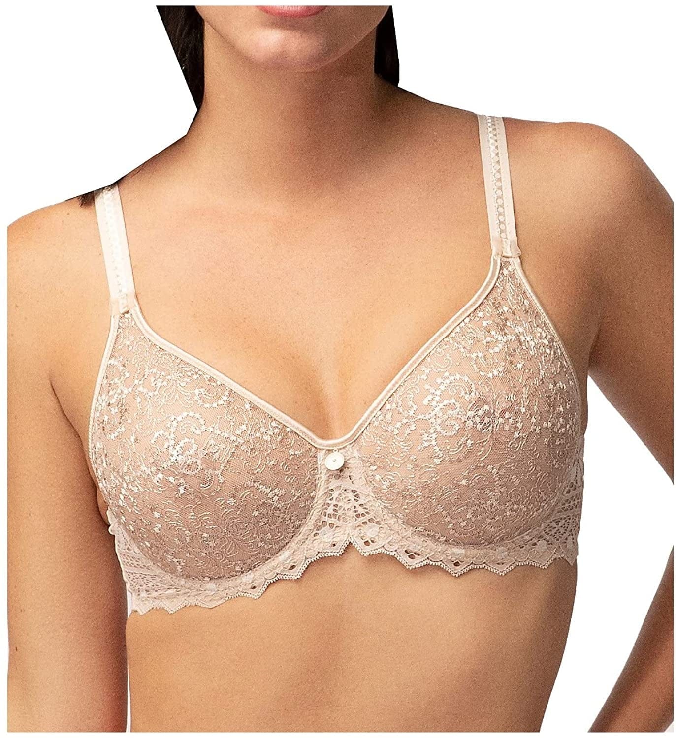 Empreinte Cassiopee Seamless Full Cup Bra Creamy Beige / 32G