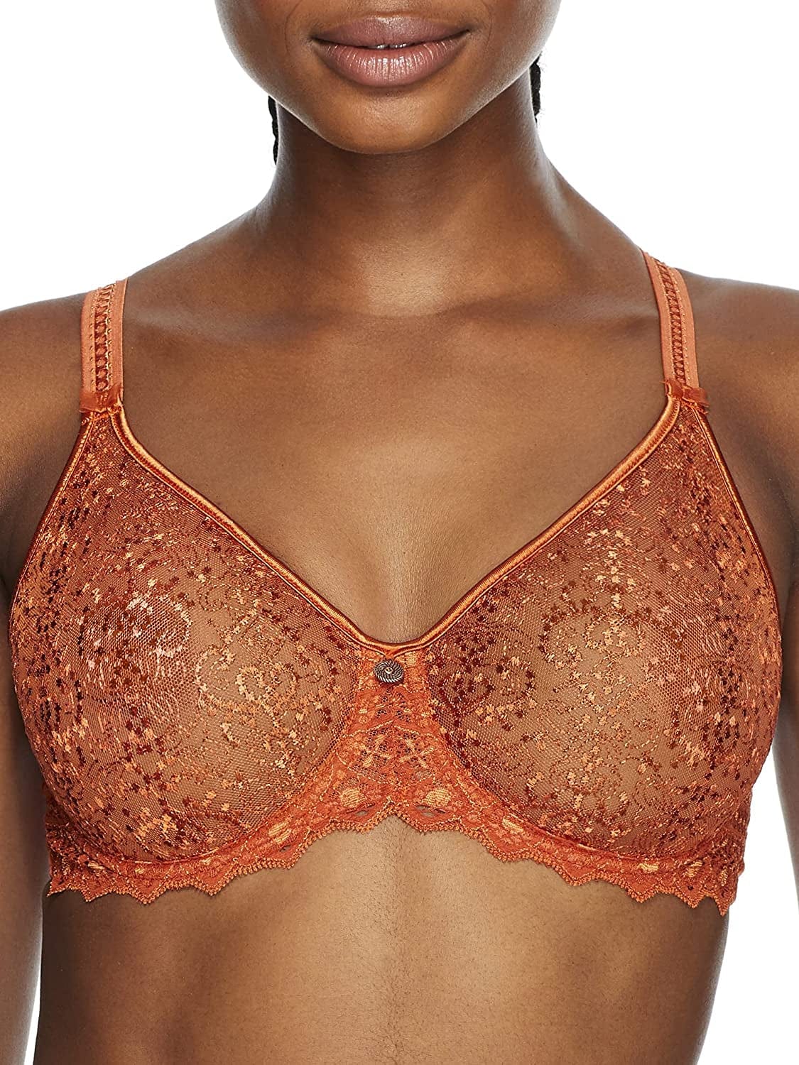 Empreinte Cassiopee Seamless Full Cup Bra Tangerine / 34G