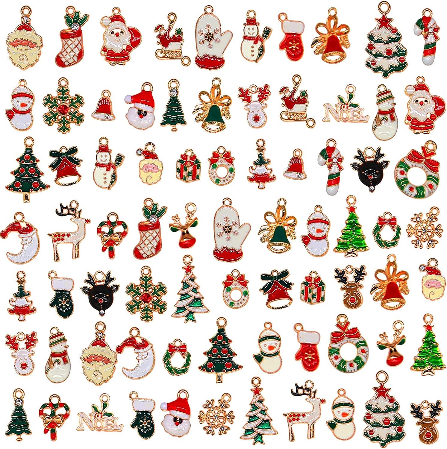 Enamel Charm Pendant for DIY Necklace Bracelet Earring Jewelry Making Color 2