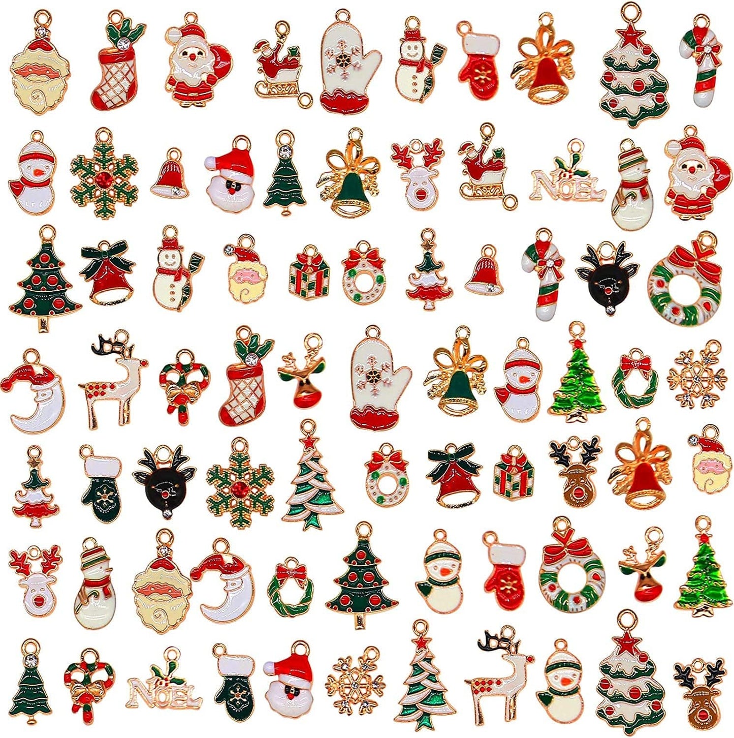 Enamel Charm Pendant for DIY Necklace Bracelet Earring Jewelry Making Color 2