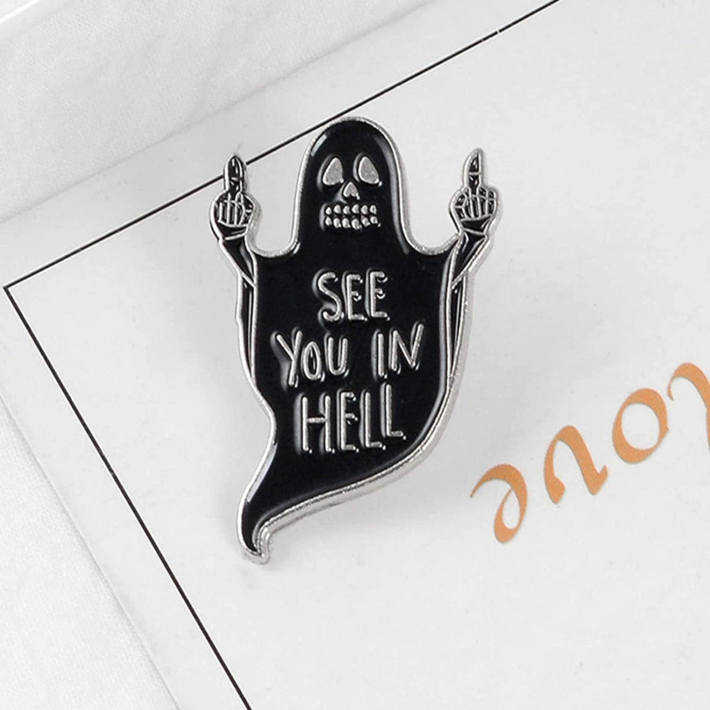 Enamel Lapel Pin Novelty Cartoon Brooch Badge for Clothes Hat Backpack Decoration