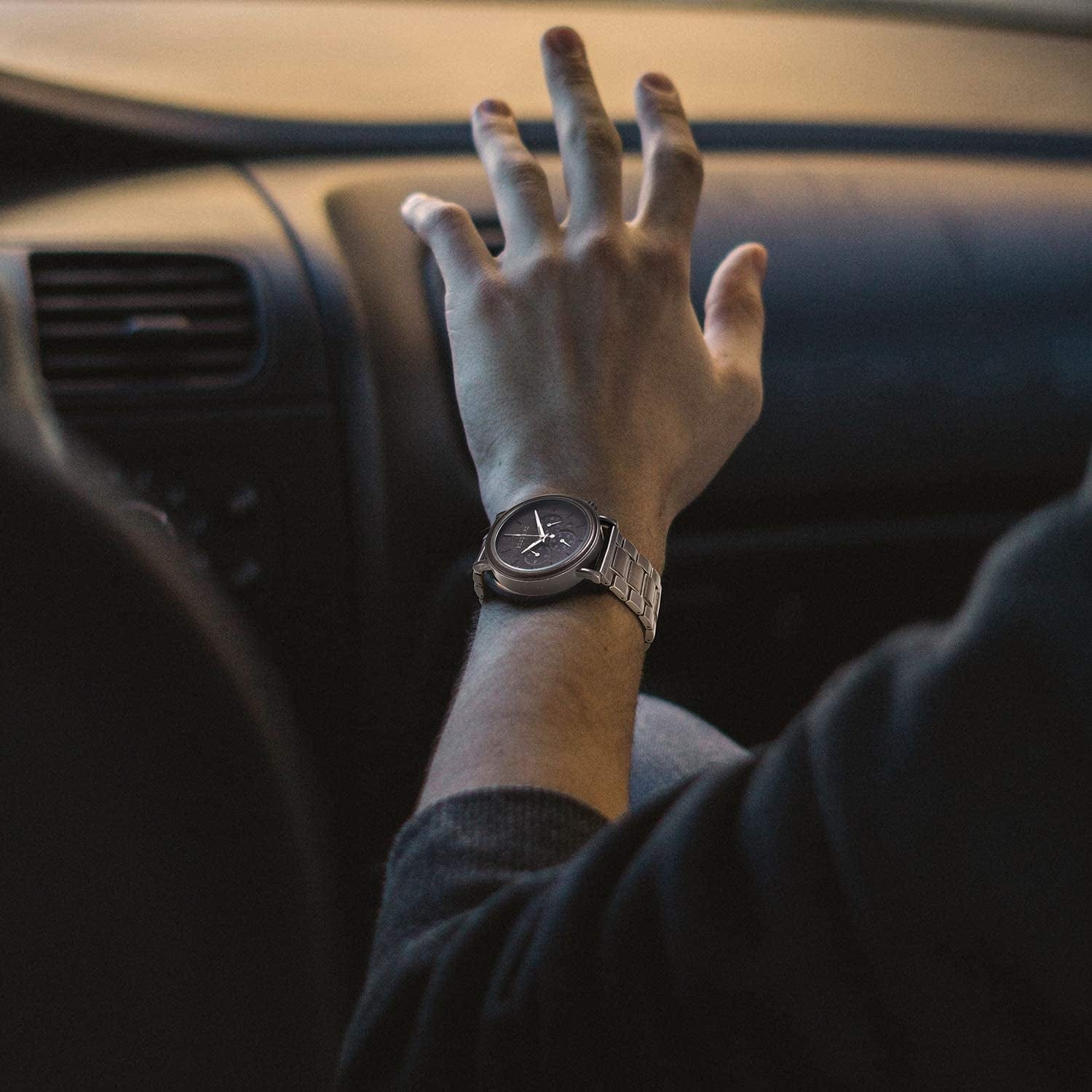 Engraved Wooden Watch for Boyfriend My Man Fiancé Husband Customized Personalized Wood Watches for Men Birthday Anniversary Personalized Watch