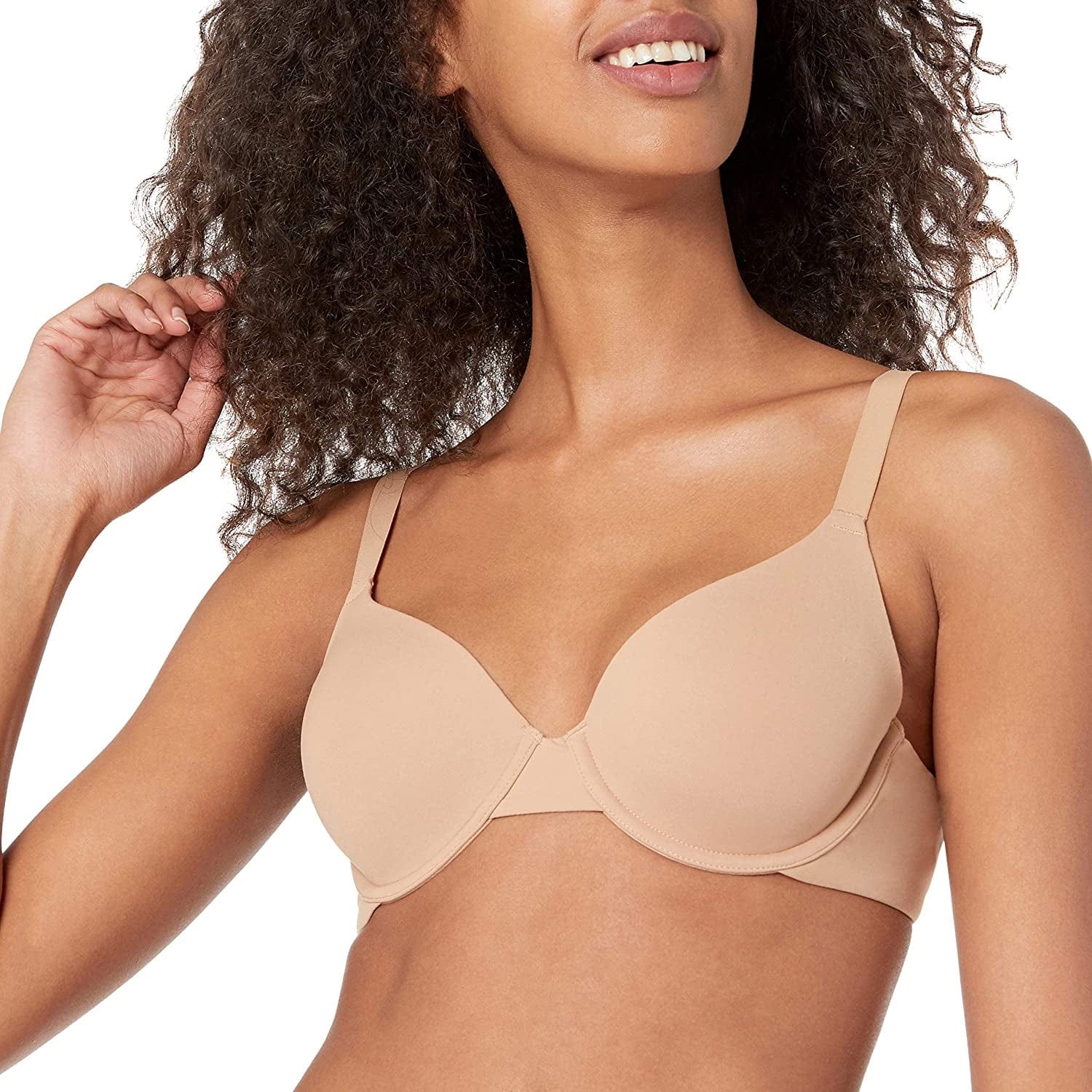 Essentials Women'S Classic T-Shirt Bra Camel / (36) 36A