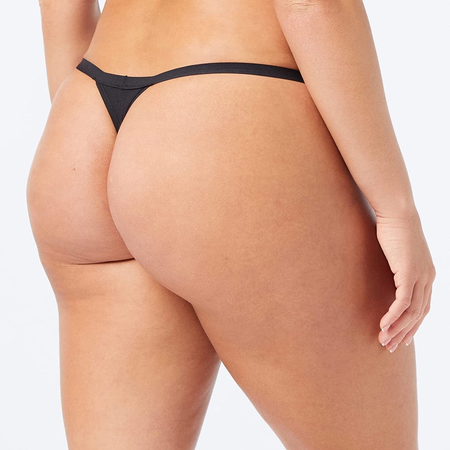 Essentials Women'S Cotton Thong String Underwear, Pack of 6