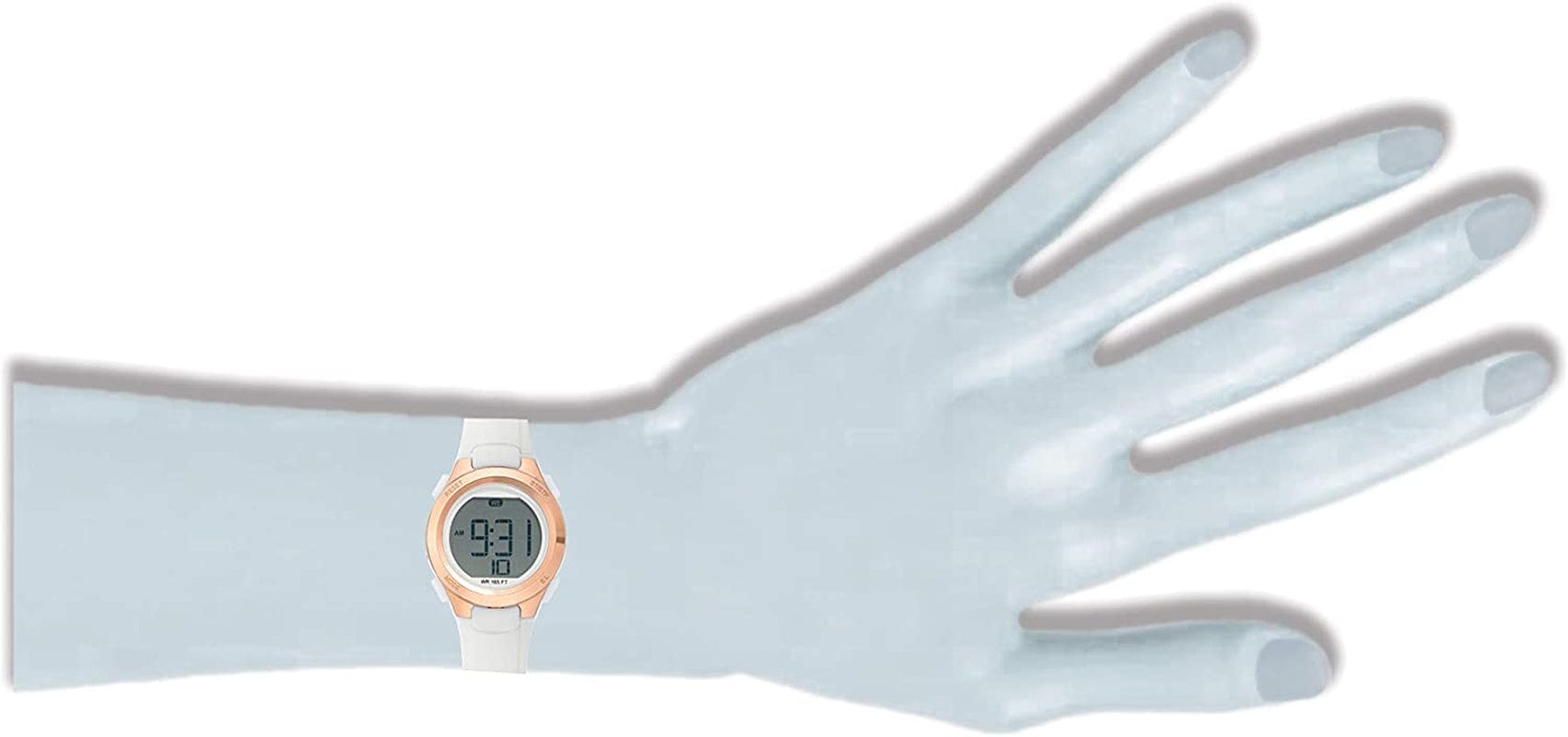 Essentials Women'S Digital Chronograph Resin Strap Watch