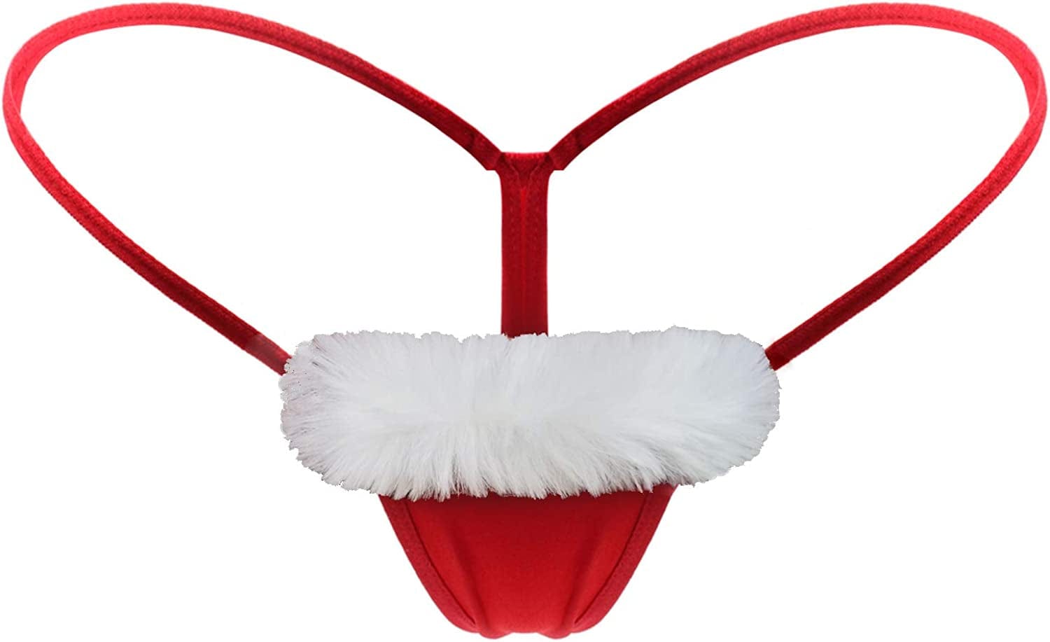 ETAOLINE Women'S Low Rise Micro Back G-String Thong Panty Underwear Red - Style 2 / Small