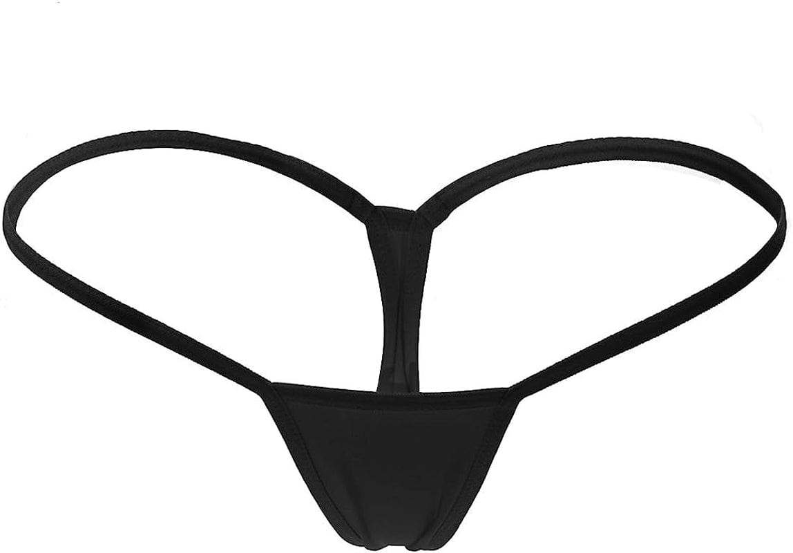 ETAOLINE Women'S Low Rise Micro Back G-String Thong Panty Underwear