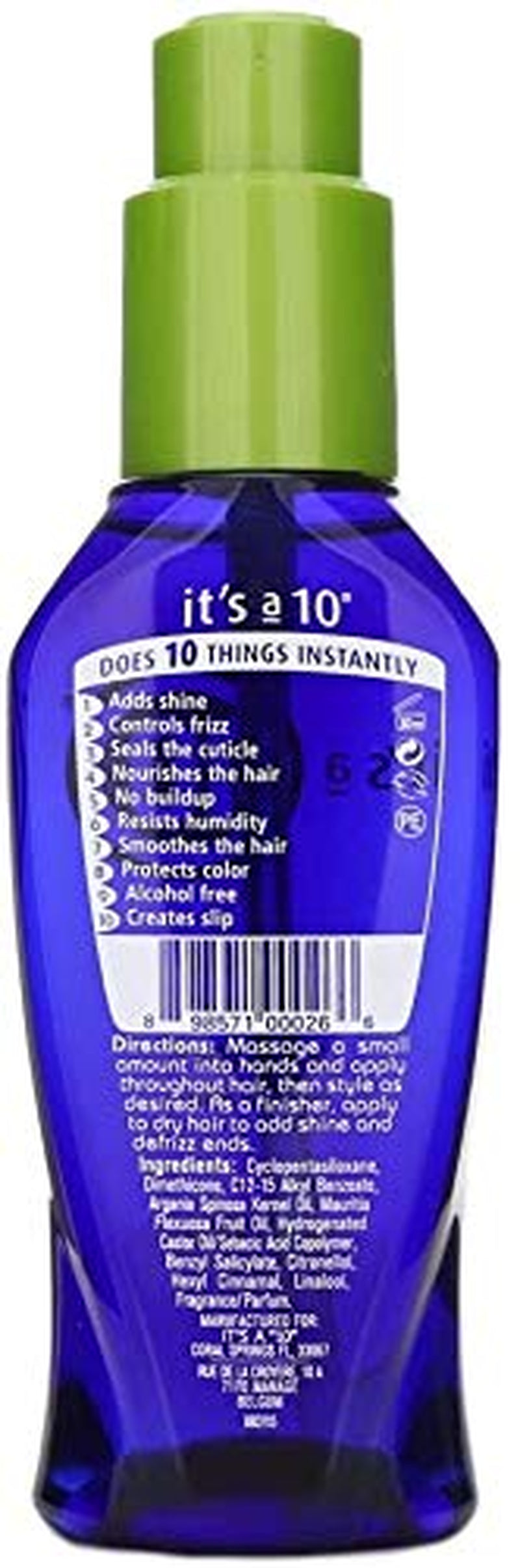 It'S a 10 Miracle Styling Serum 4 Oz (Pack of 2) Health & Beauty > Personal Care > Hair Care it's a 10