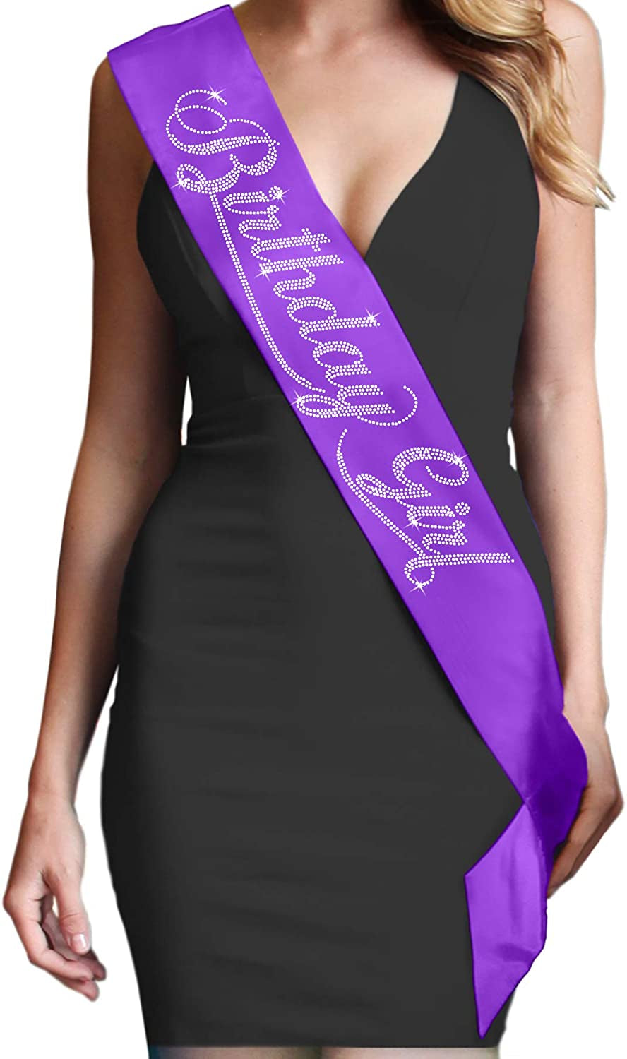 Green Birthday Sash - Flourish Birthday Girl Premium Quality Sash - Birthday Party Decorations & Supplies - Green Sparkle Sash(Bdy GRL) Grn/Sprk Apparel & Accessories > Clothing Accessories > Sashes RhinestoneSash Rhinestone Birthday Girl (Purple)