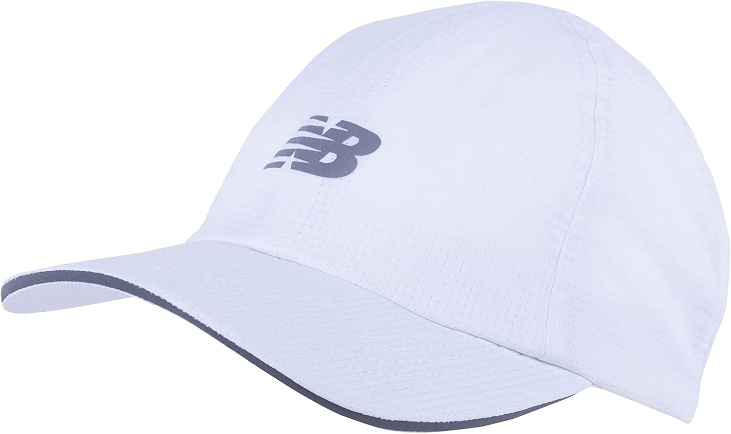 New Balance Men'S and Women'S Performance Run Hat Apparel & Accessories > Clothing Accessories > Hats New Balance White One Size