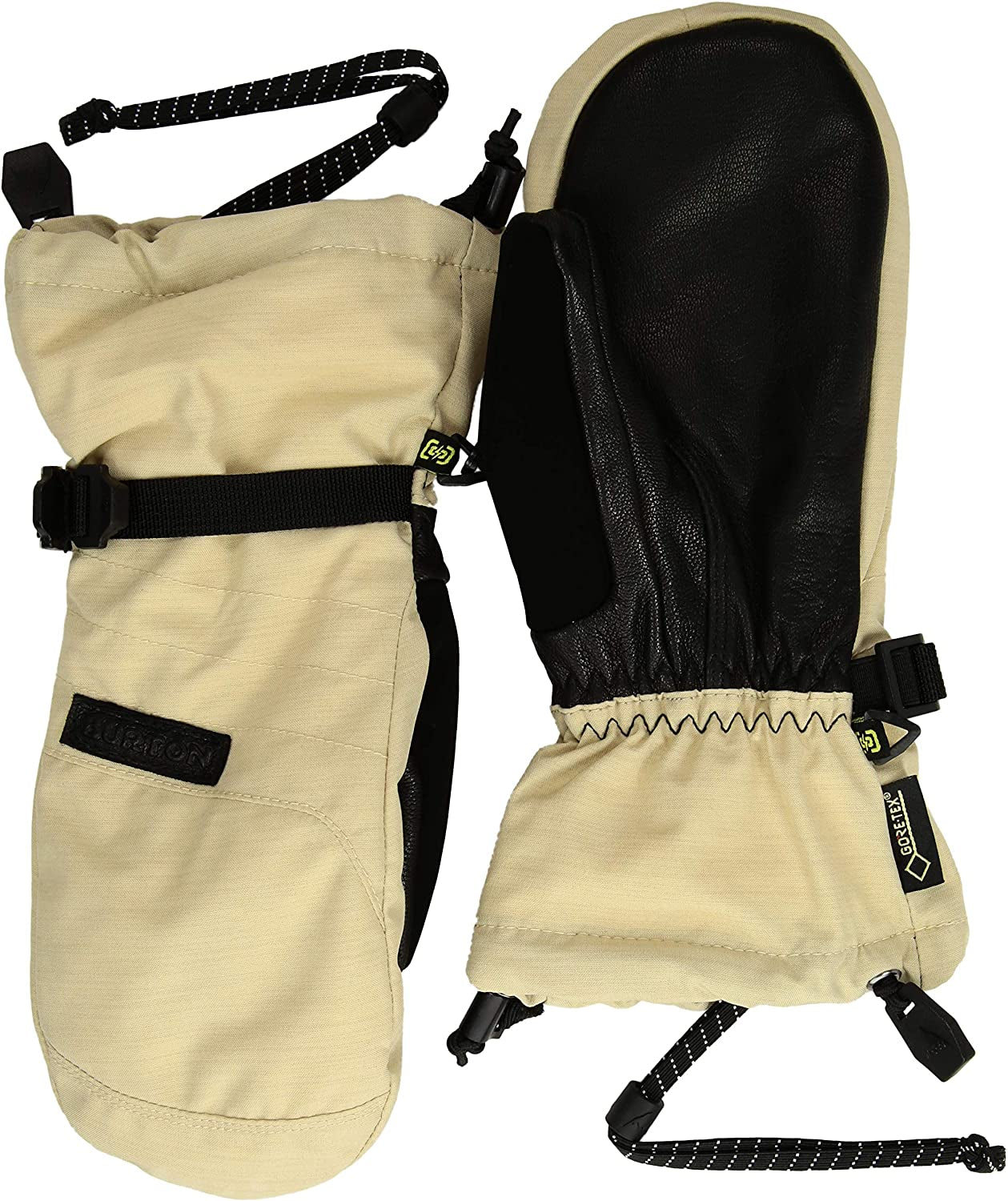 Burton Deluxe Gore-Tex Mittens Womens Apparel & Accessories > Clothing Accessories > Gloves & Mittens Burton Pebble Heather X-Small