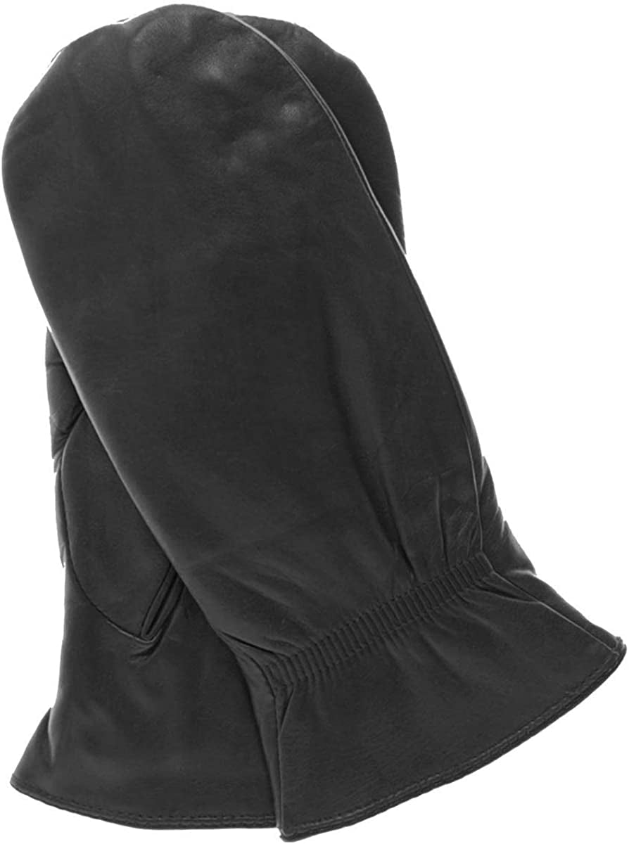 Breckenridge Women’S Leather Mittens with Finger Liners by Pratt and Hart Apparel & Accessories > Clothing Accessories > Gloves & Mittens Pratt and Hart Black 6.5
