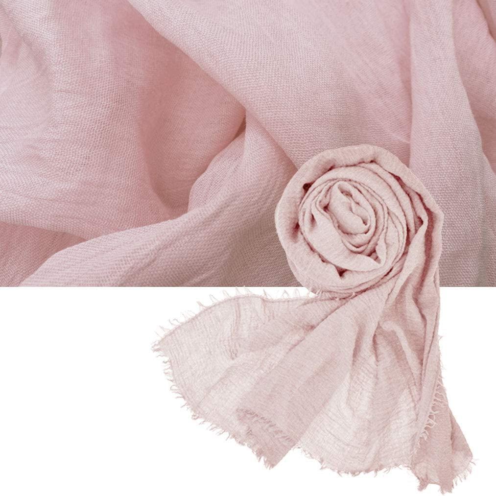 Wobe 3Pcs Women Soft Cotton Hemp Scarf Shawl Long Scarves, Travel Sunscreen Apparel & Accessories > Clothing Accessories > Scarves & Shawls Wobe