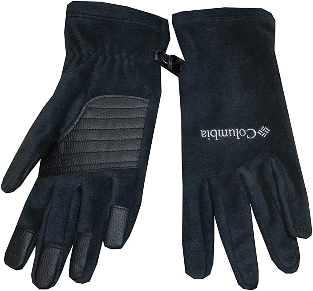 Columbia Women Agent Heat III Omni-Heat Thermal Reflective Fleece Gloves Apparel & Accessories > Clothing Accessories > Gloves & Mittens Columbia Black Small