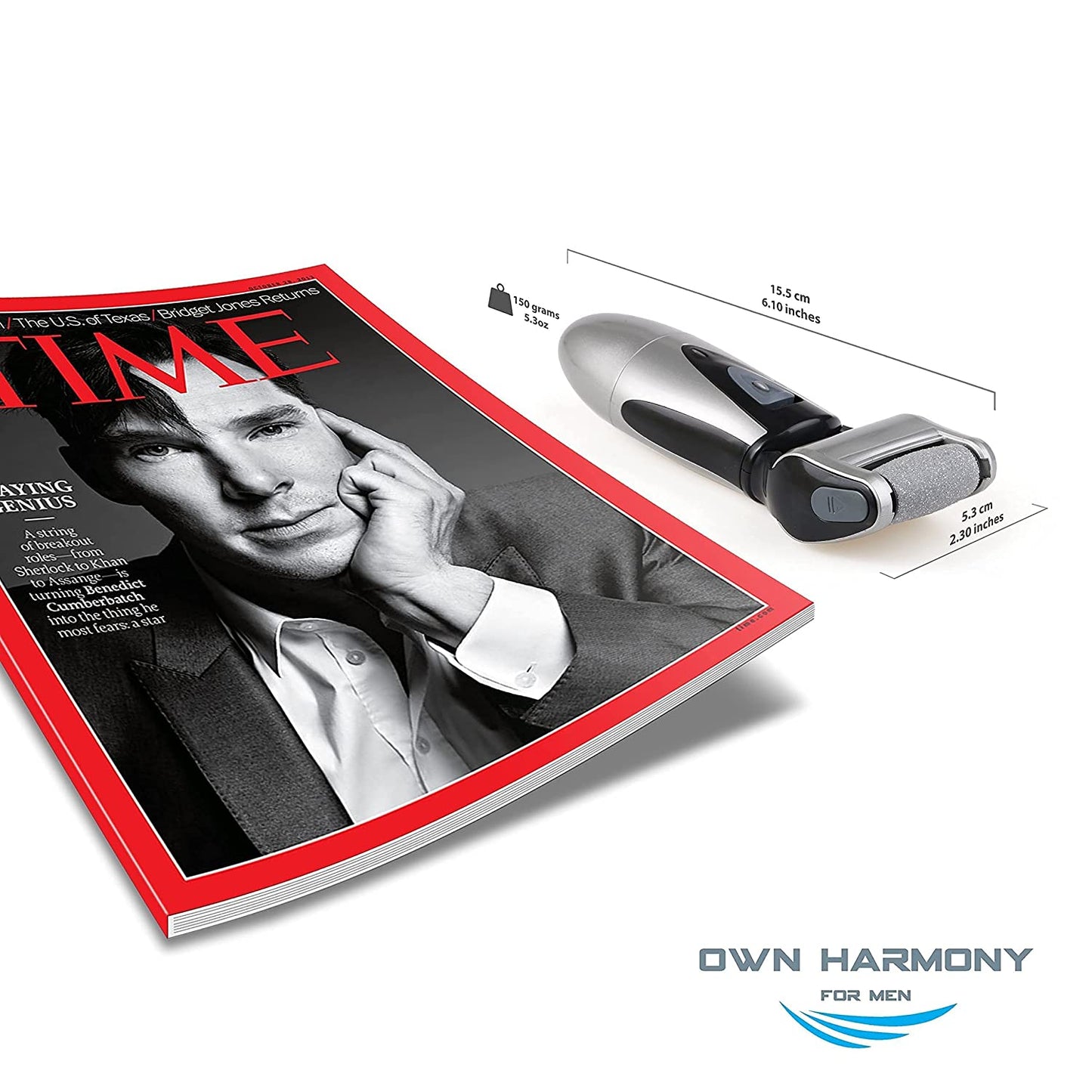 Own Harmony Electric Feet Callus Remover and 6 Rollers Bundle: Rechargeable Foot Scrubber Mens Pedicure Tools Kit, Professional Electronic Foot Care File, Best for Hard Cracked Dead Skin & Pedi Spa Health & Beauty > Personal Care > Foot Care Own Harmony